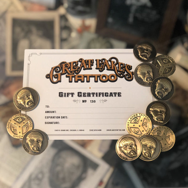 Free Tattoo Gift Certificate Templates - Customize, Download & Print PDF |  Templateroller