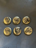 JOHNSTONE GOLD BUTTON PACKS + 3 limited edition stickers